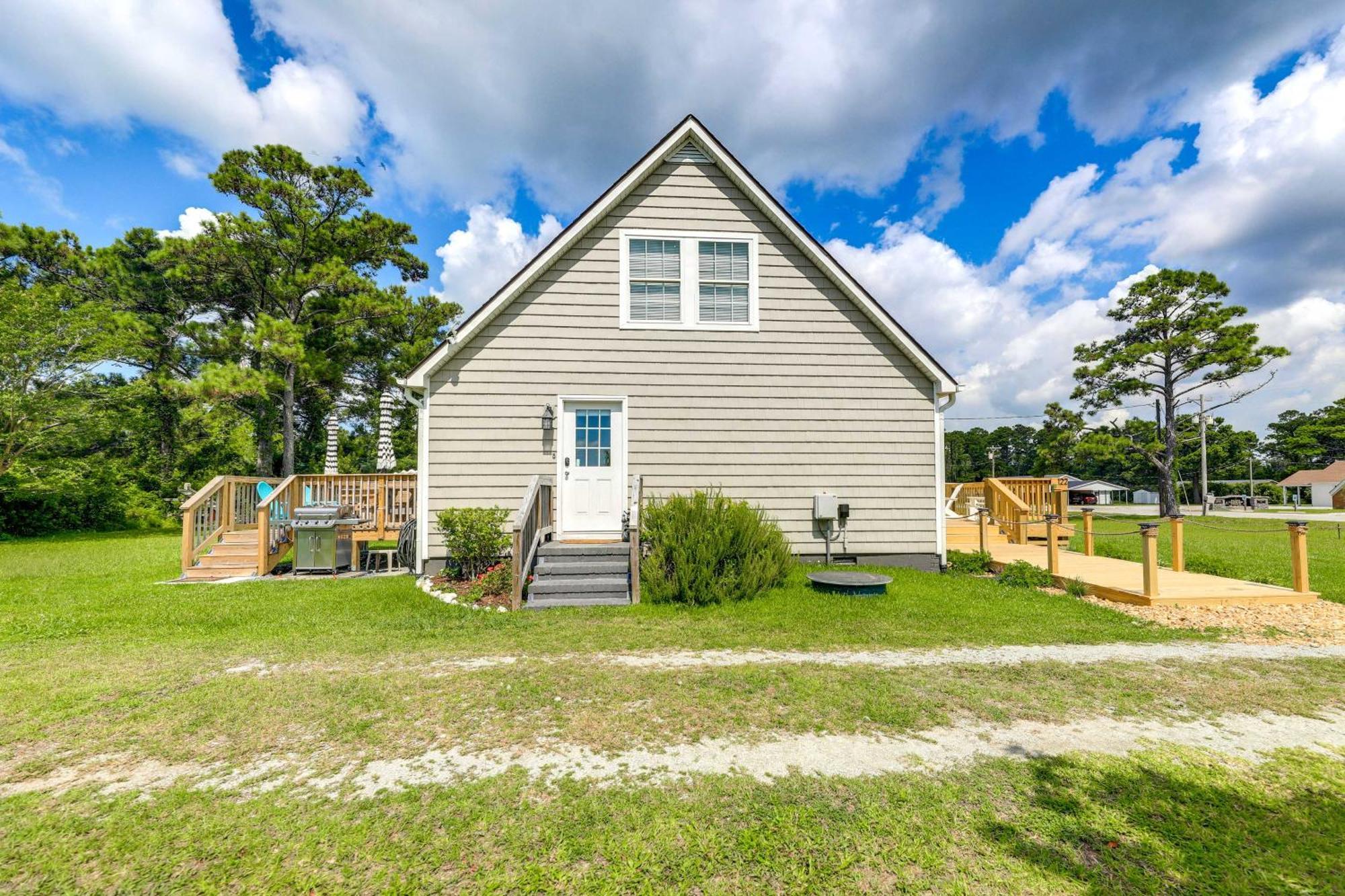 The Willowberry House With Deck And Grill! Harkers Island Buitenkant foto