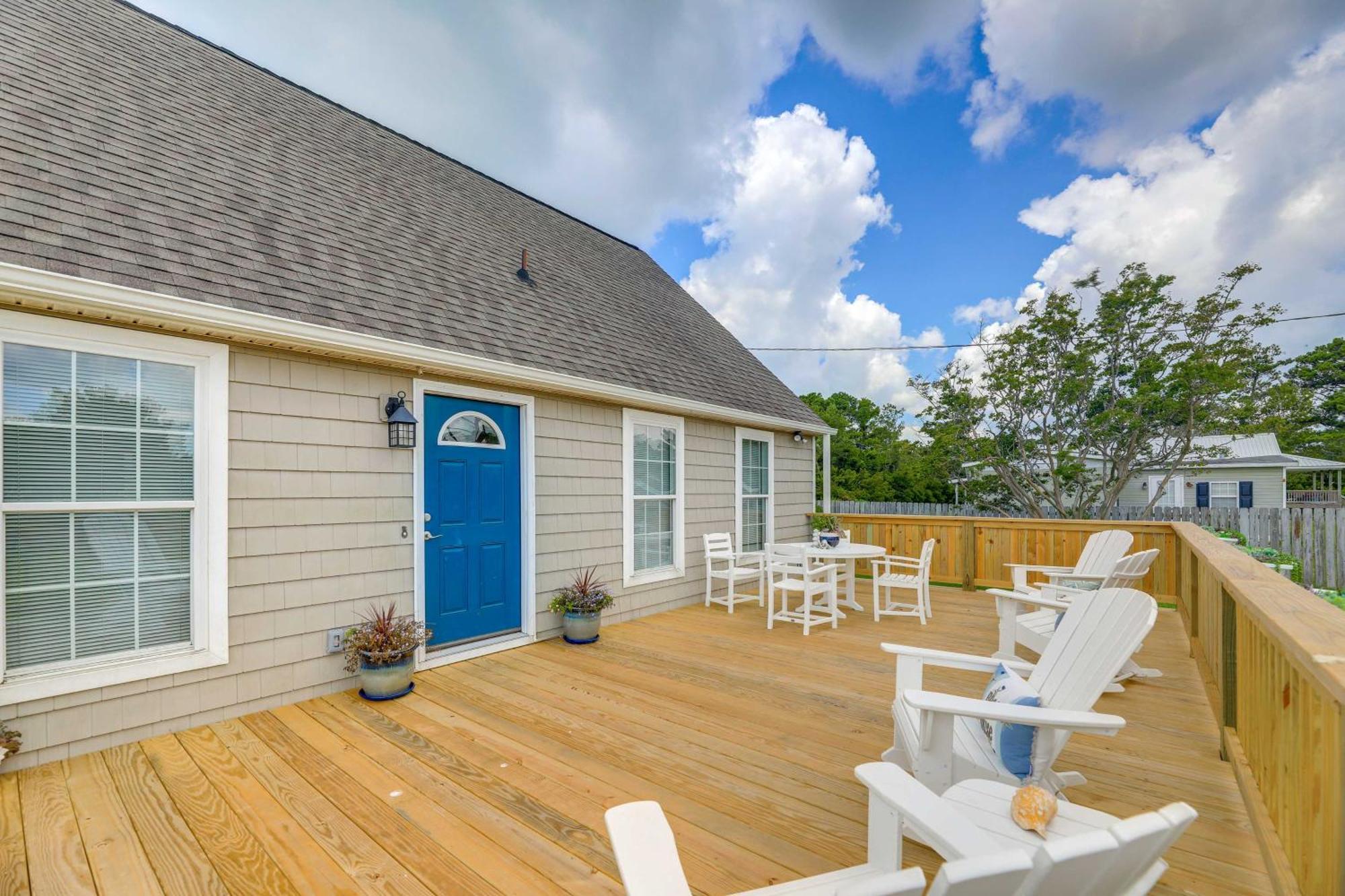 The Willowberry House With Deck And Grill! Harkers Island Buitenkant foto