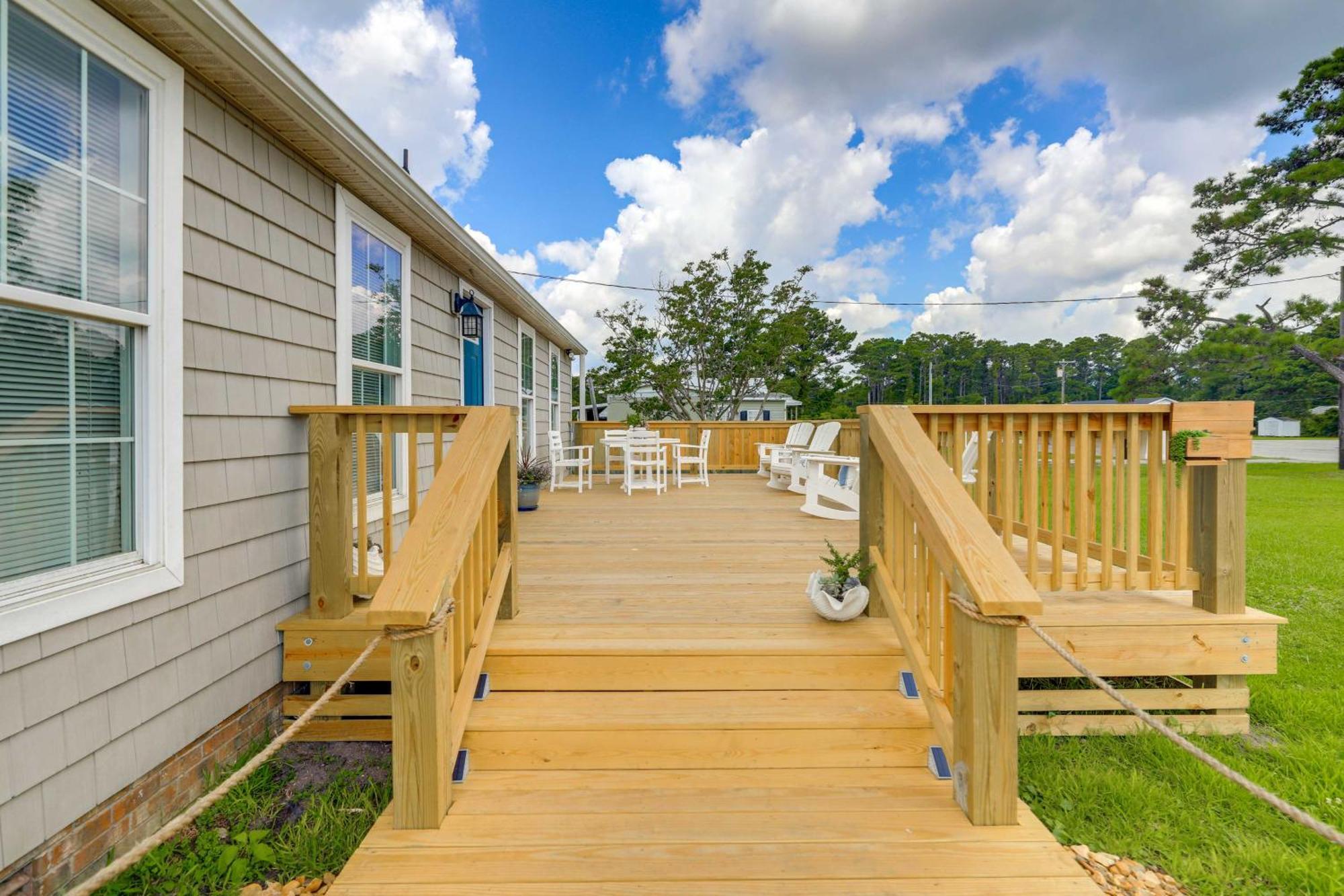 The Willowberry House With Deck And Grill! Harkers Island Buitenkant foto