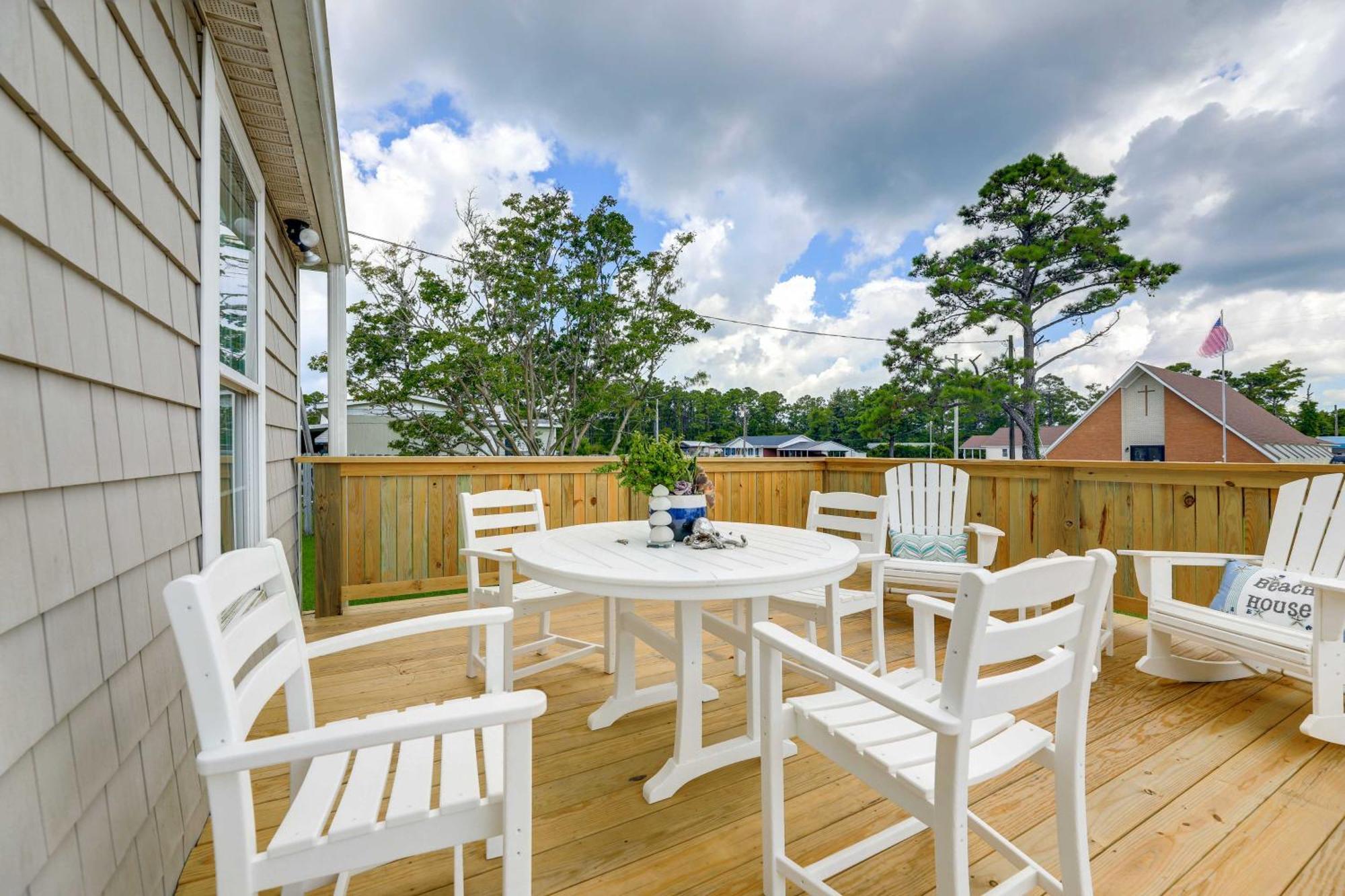 The Willowberry House With Deck And Grill! Harkers Island Buitenkant foto