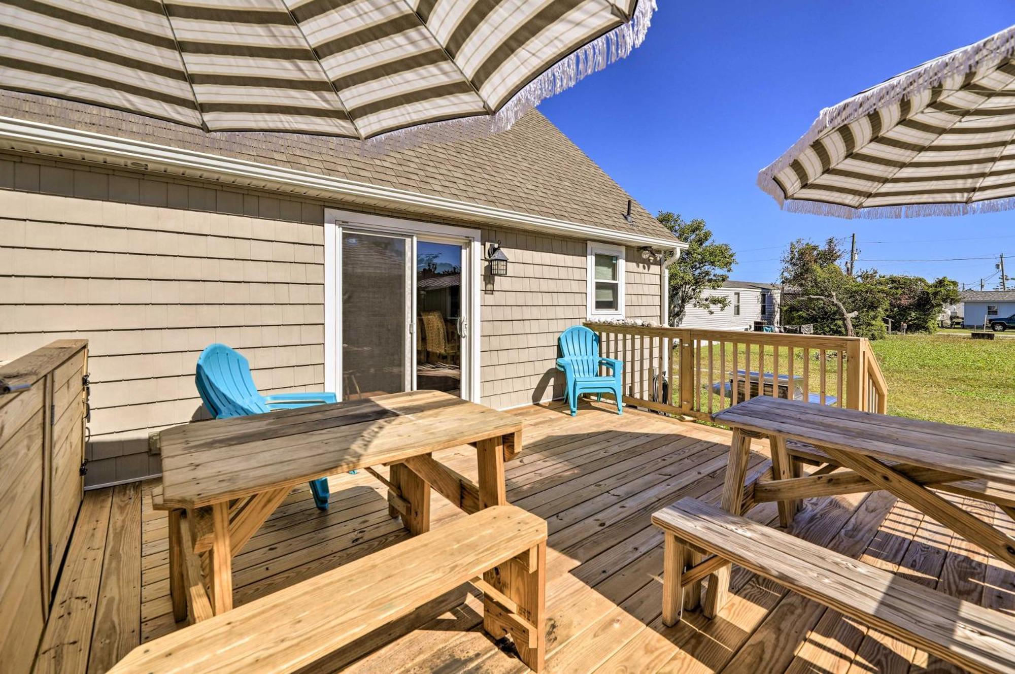 The Willowberry House With Deck And Grill! Harkers Island Buitenkant foto