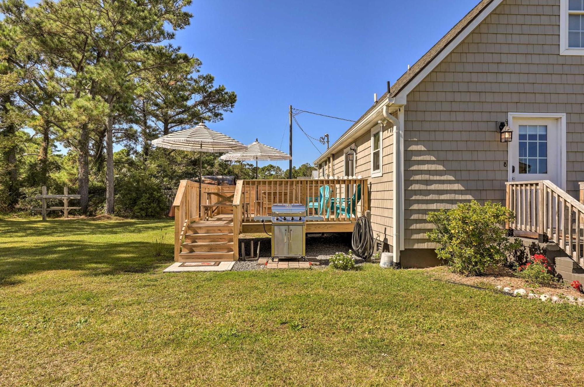 The Willowberry House With Deck And Grill! Harkers Island Buitenkant foto