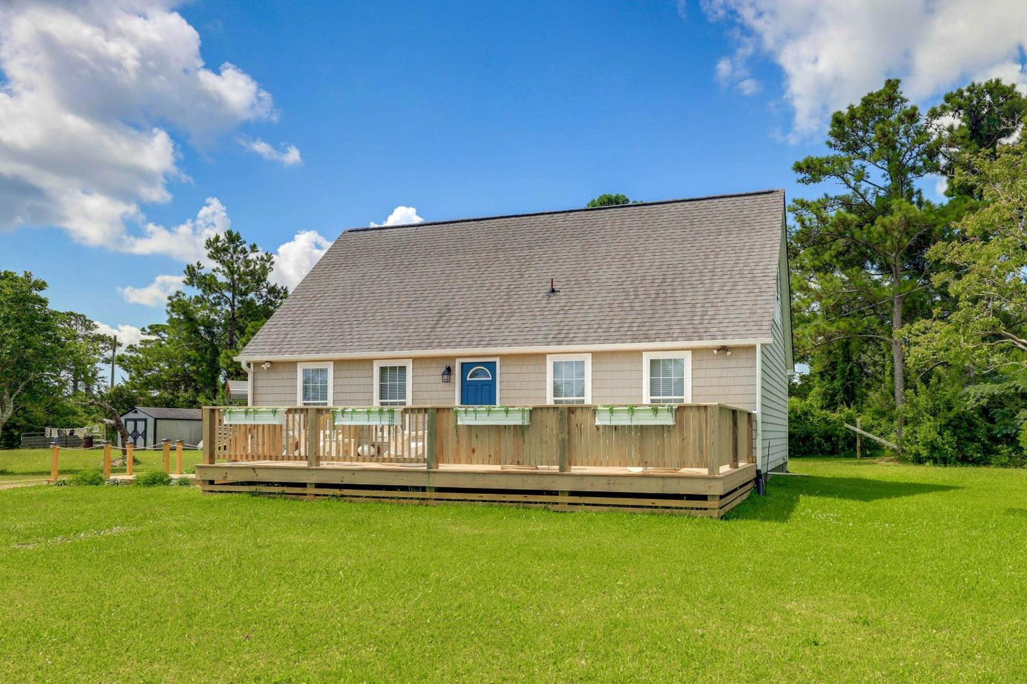 The Willowberry House With Deck And Grill! Harkers Island Buitenkant foto